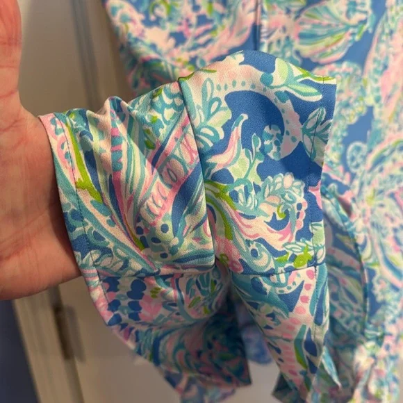 Lilly Pulitzer Romper - 10 - Picture 7 of 7